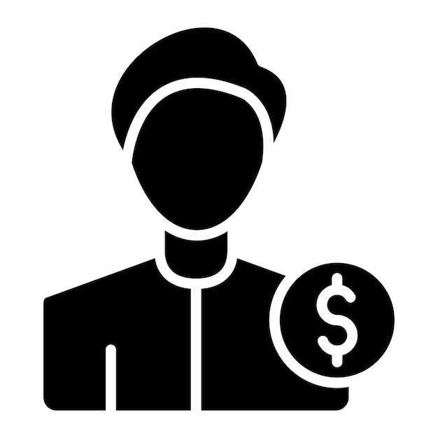 Vector Design Cost Per Lead Icon Style