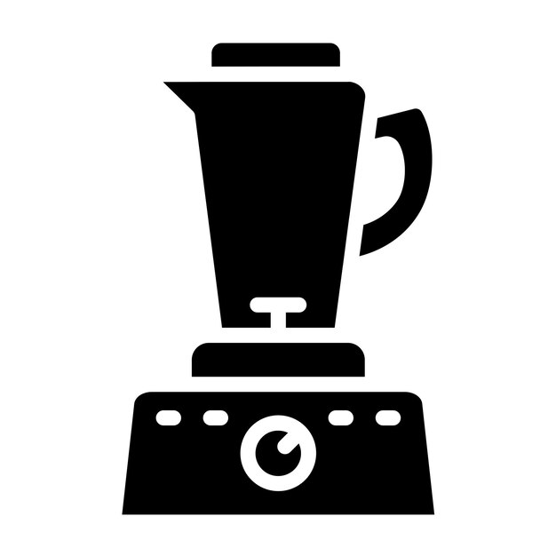 Vector Design Countertop blender Icon stijl