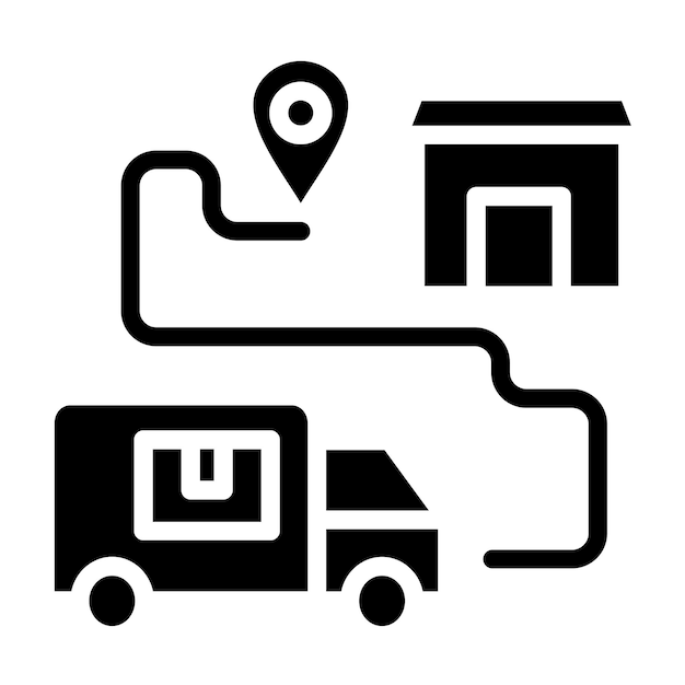 Vector Design Courier Icon Style