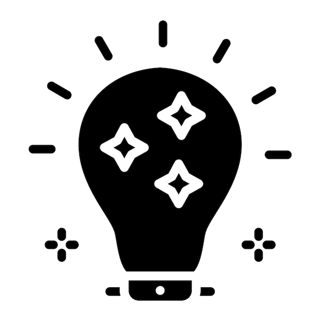 Vector Design Creatieve Spark Icon Stijl