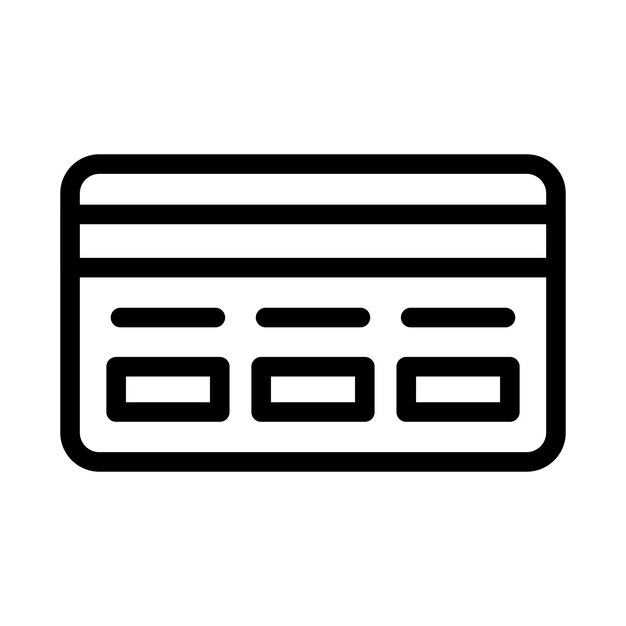 Vector Design Credit Card Icon Style