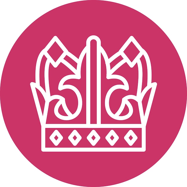 Vector Design Crown Icon Style