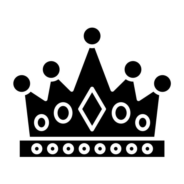 Vector Design Crown Icon Style