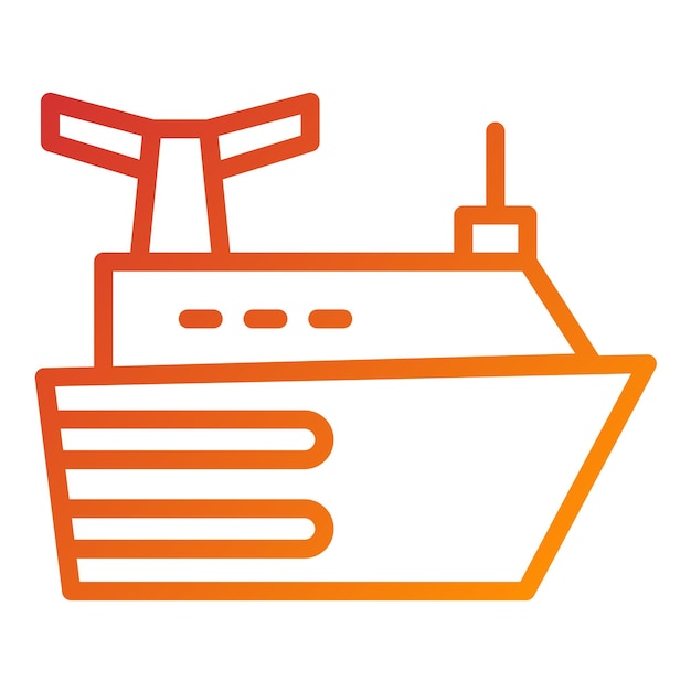 Vector Design Cruise Icon Style