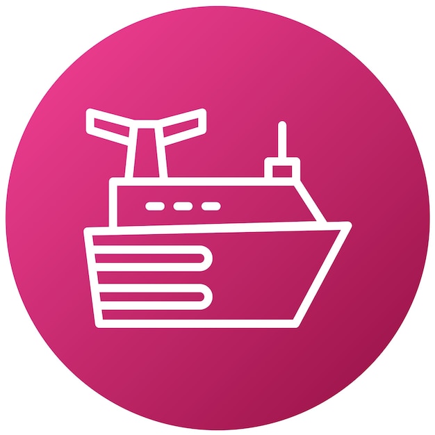 Vector vector design cruise icon style