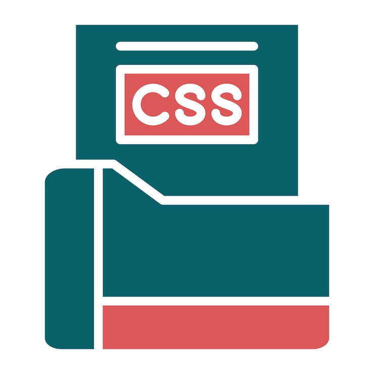 Vector vector design css file icon style