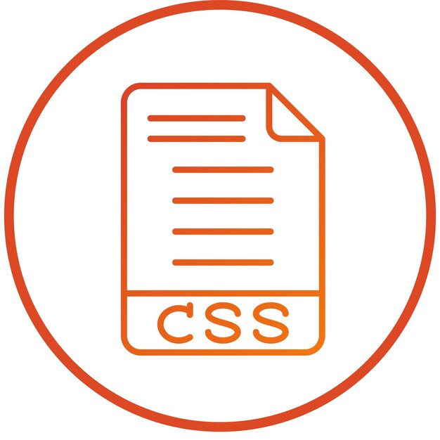 Vector Design CSS Icon Style