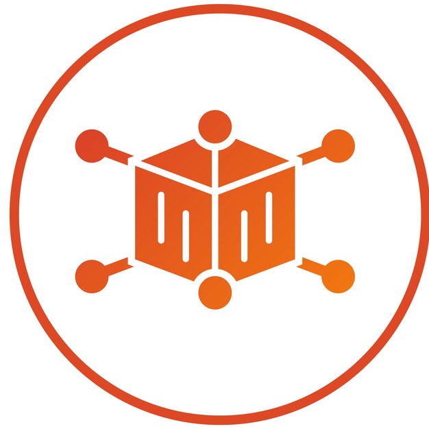 Vector Design Cube Icon Style