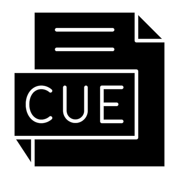 Векторный дизайн CUE Icon Style
