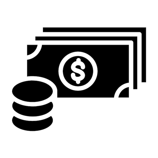 ベクトルデザイン通貨アイコンのスタイル