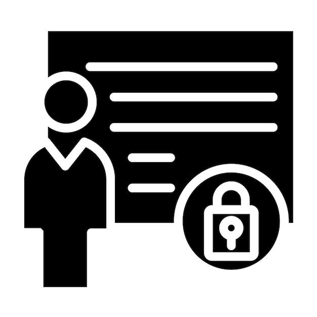 터 디자인 사이버 인식 프로그램 아이콘 스타일