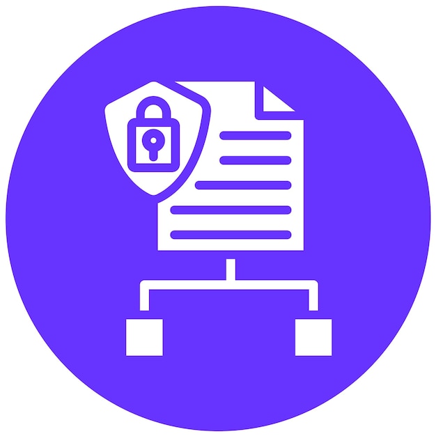 Vector Design Cyber Planning Icon Style