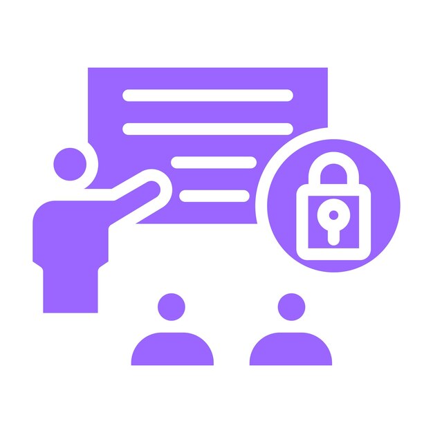 터 디자인 사이버 교육 프로그램 아이콘 스타일