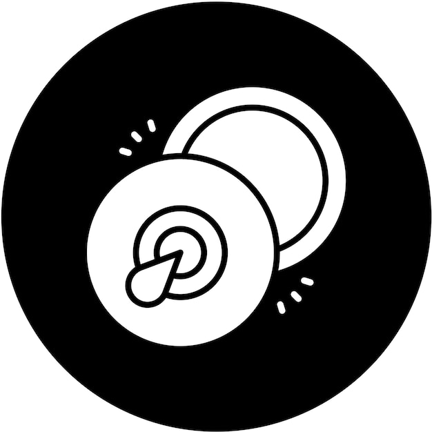 Vector Design Cymbal Icon Style