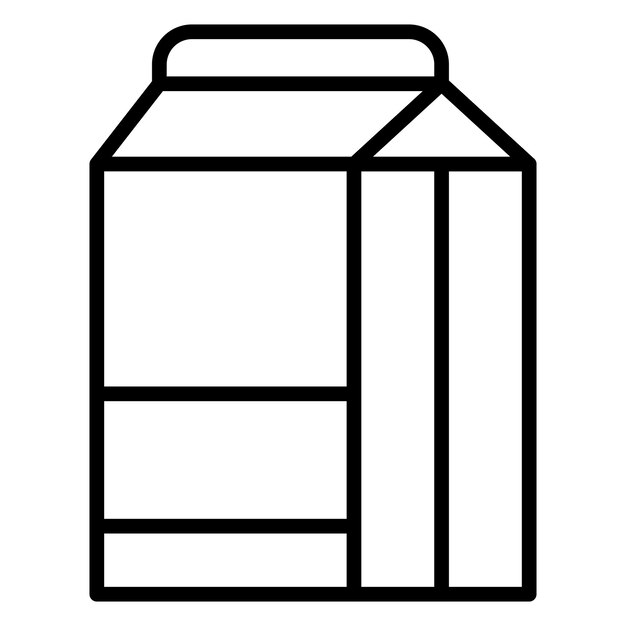 Vector Design Dairy Free Food Icon Style