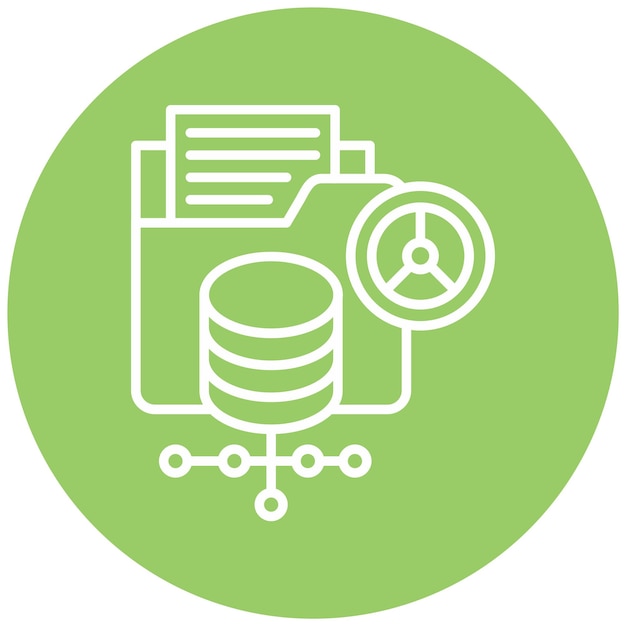 Vector vector design data controller icon style