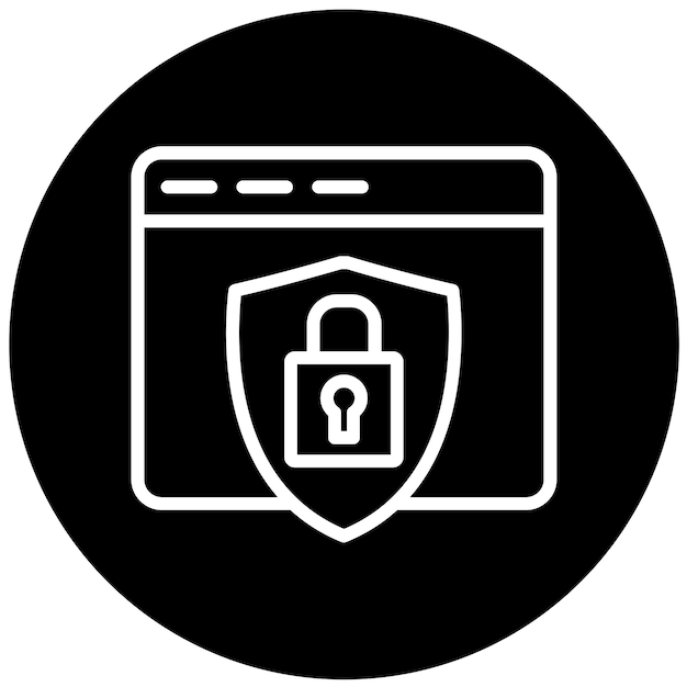 ベクター デザイン データ 保護 アイコン スタイル