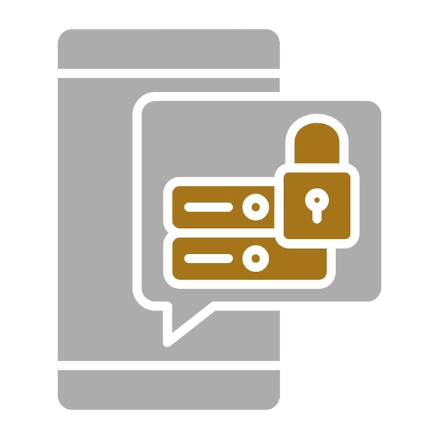 Vector vector design data security icon style