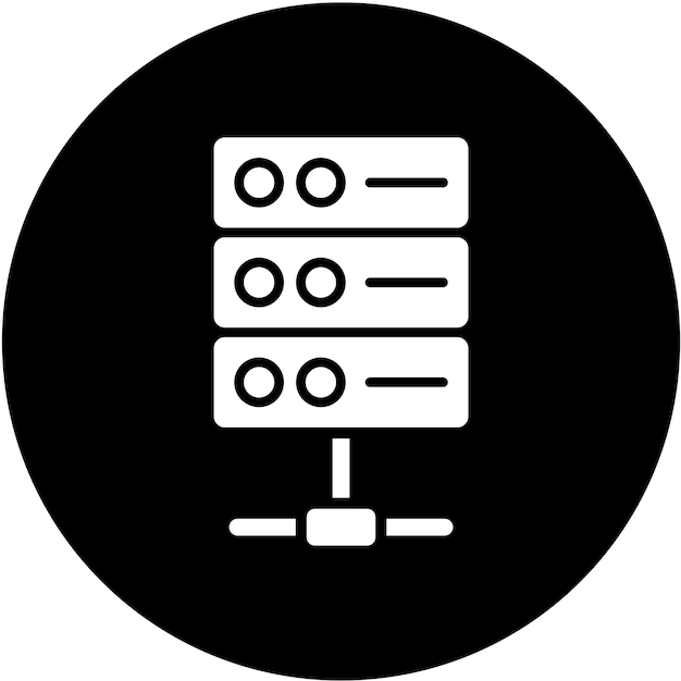 Vector Design Database Icon Style