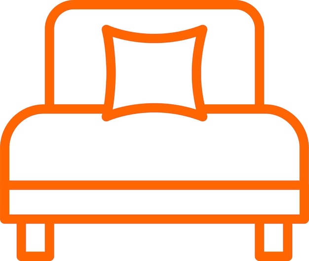 Vector Design Daybed Bedding Icon Stijl