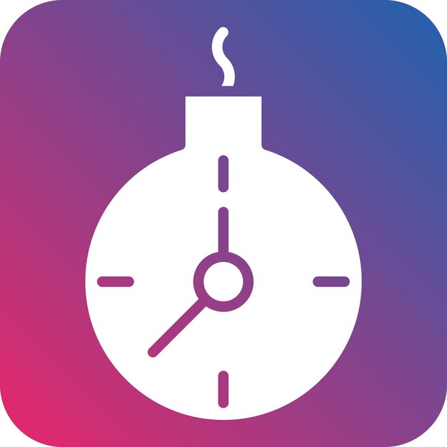 Vector vector design deadline icon style