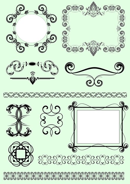 Vector vector design decorative elements