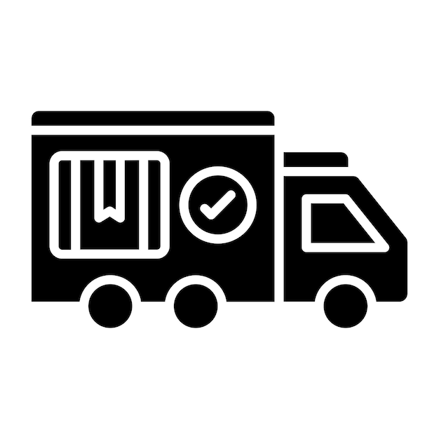 Vector Design Delivery Icon Style