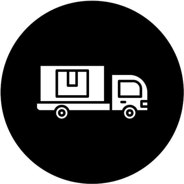 Vector Design Delivery Truck Icon Style