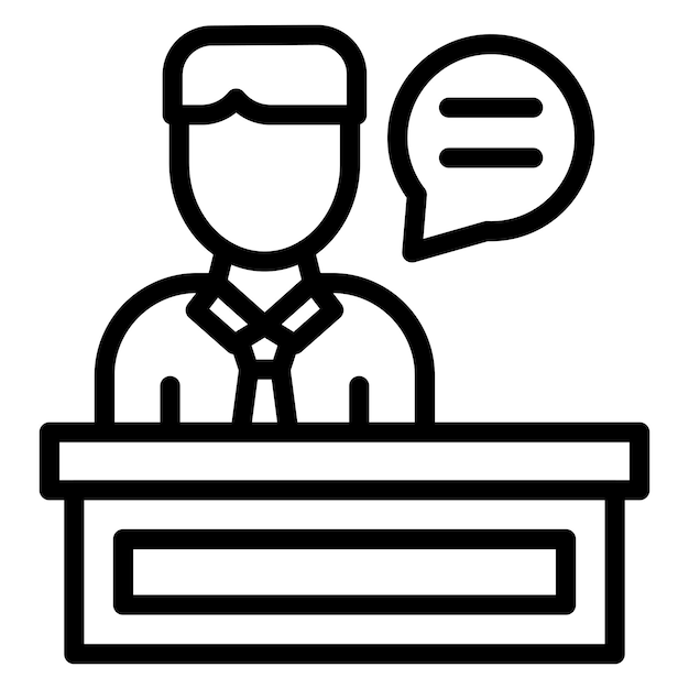 Vector Design Demagogue Icon Stijl