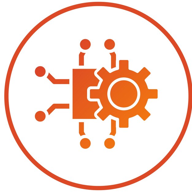 Vector Design Digitale technologie Icon Style