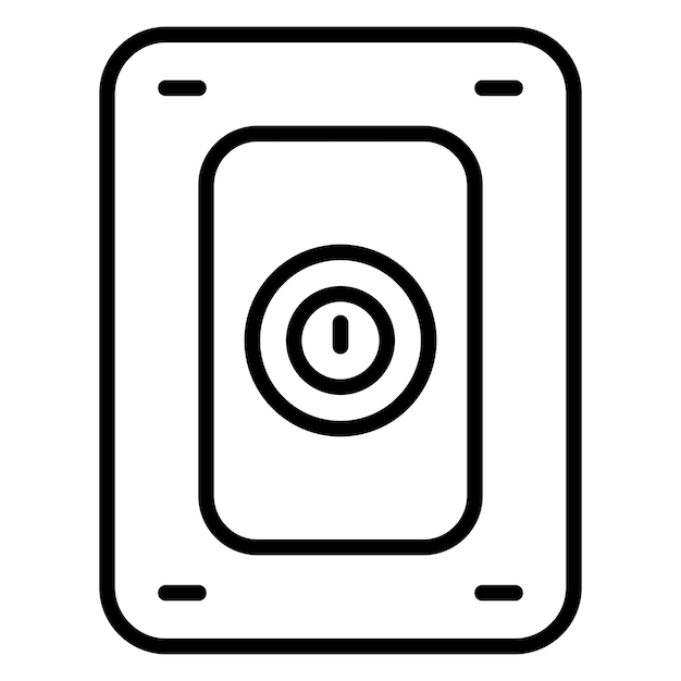 터 디자인 디머 스위치 아이콘 스타일