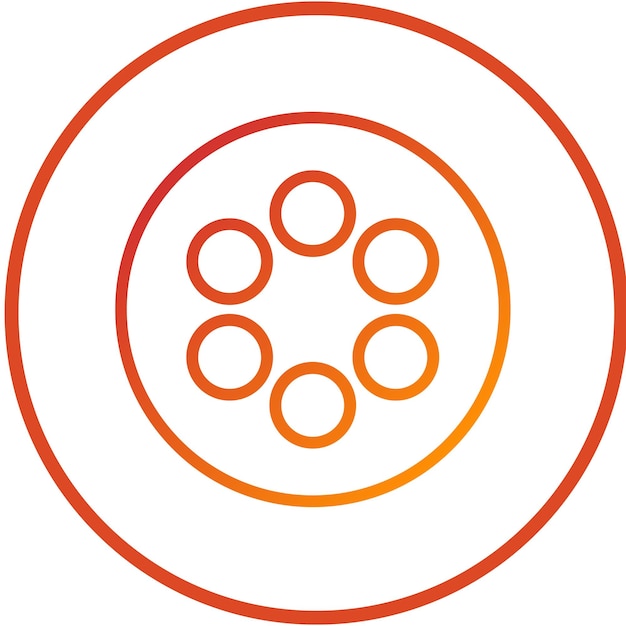 Vector Design Disc Loading Icon Style