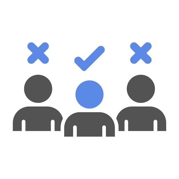 Vector vector design discrimination icon style