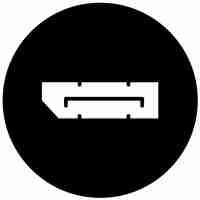 Vector vector design displayport connector icon style