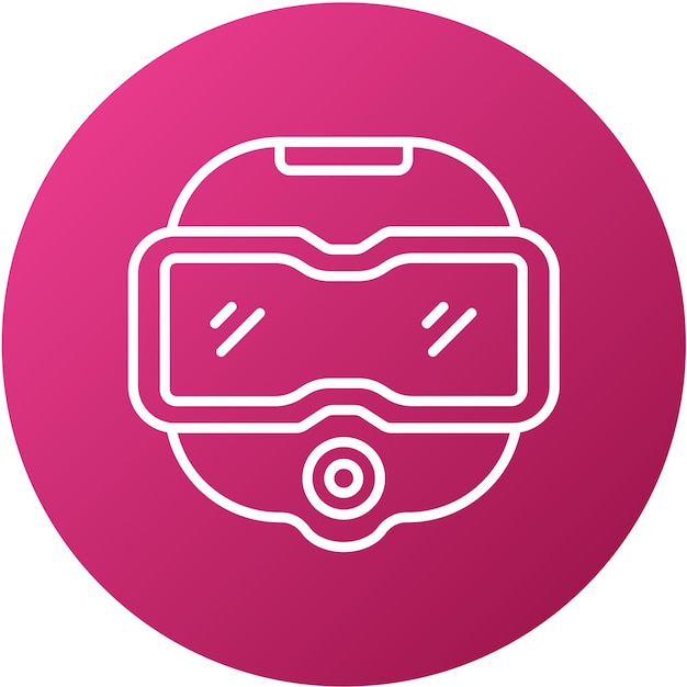 Vector vector design diving mask icon style