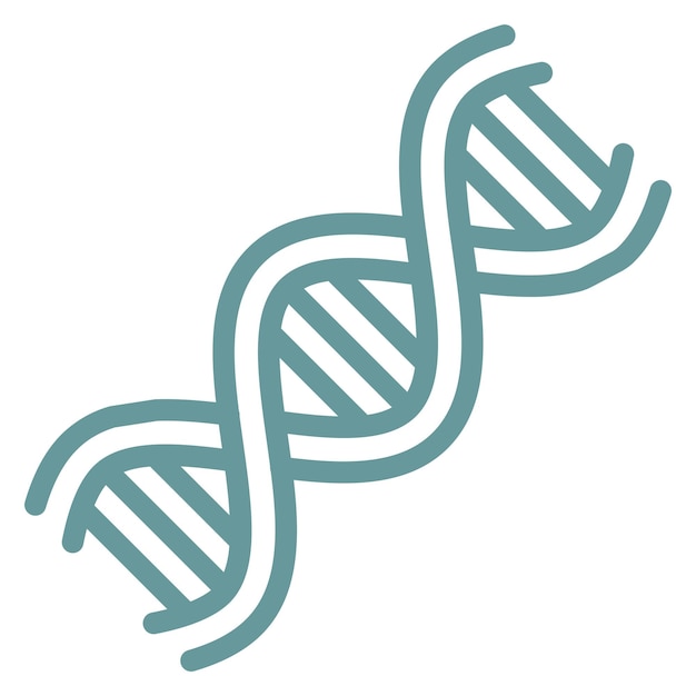 Vector Design DNA Icon Style