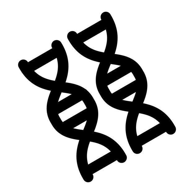 Vector Design DNA Icon Style