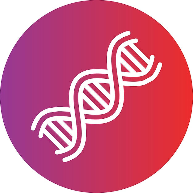 Vector Design DNA Icon Style