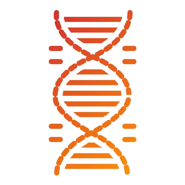 Vector Design DNA Icon Style