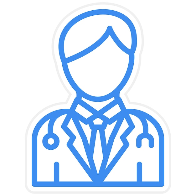 Vector Design Doctor Icon Style