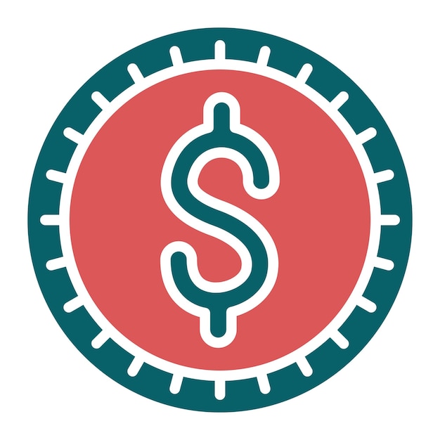 Vector vector design dollar icon style