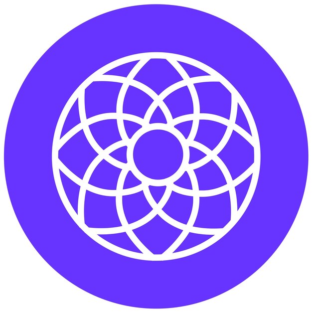 Vector vector design dreamcatcher icon style