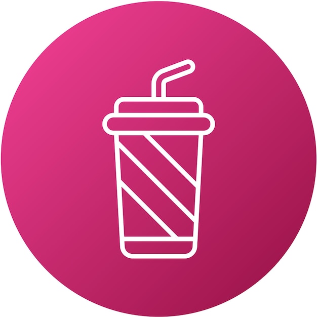 Vector vector design drink icon style