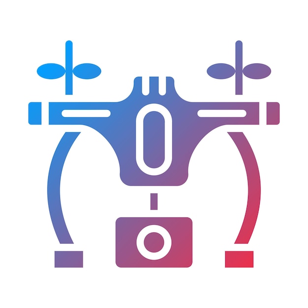 Vector vector design drone icon style