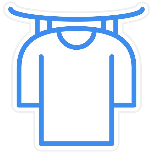 Vector vector design drying clothes icon style