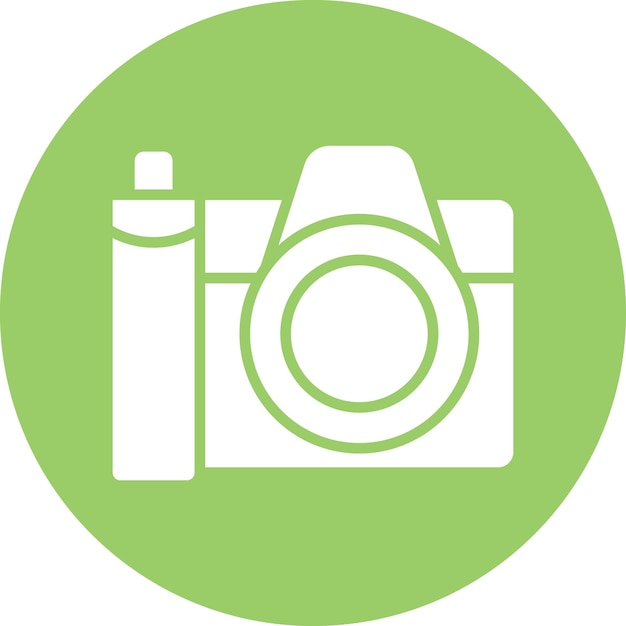 Vector Design Dslr Camera Icon Style