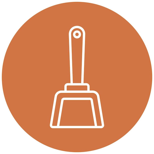 Vector vector design dustpan icon style