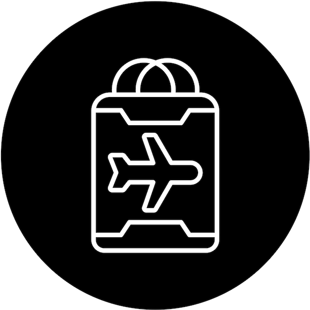 Vector design duty free icon style