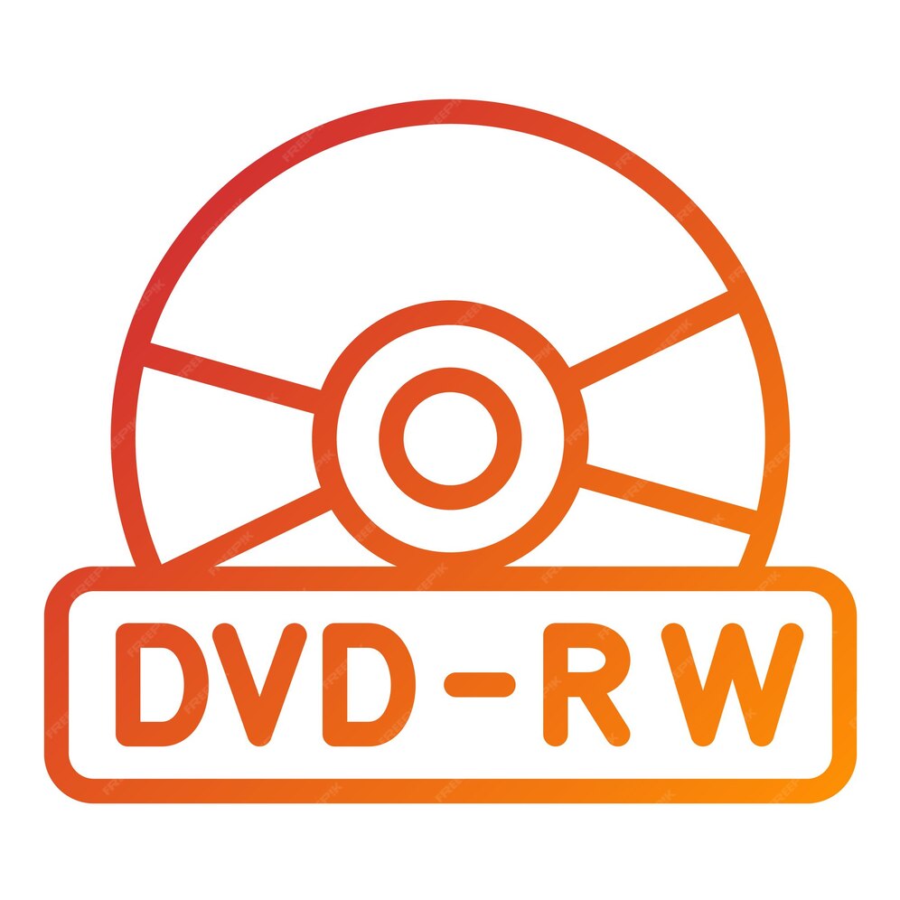 Premium Vector Vector Design DVDRW Icon Style