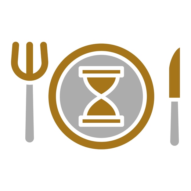 Vector vector design eating slowly icon style